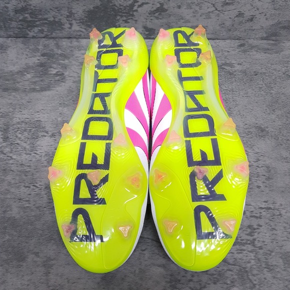 ADIDAS Predator 24‎ Elite FG Soccer Cleats Mens 8 Celestial Victory White Pink